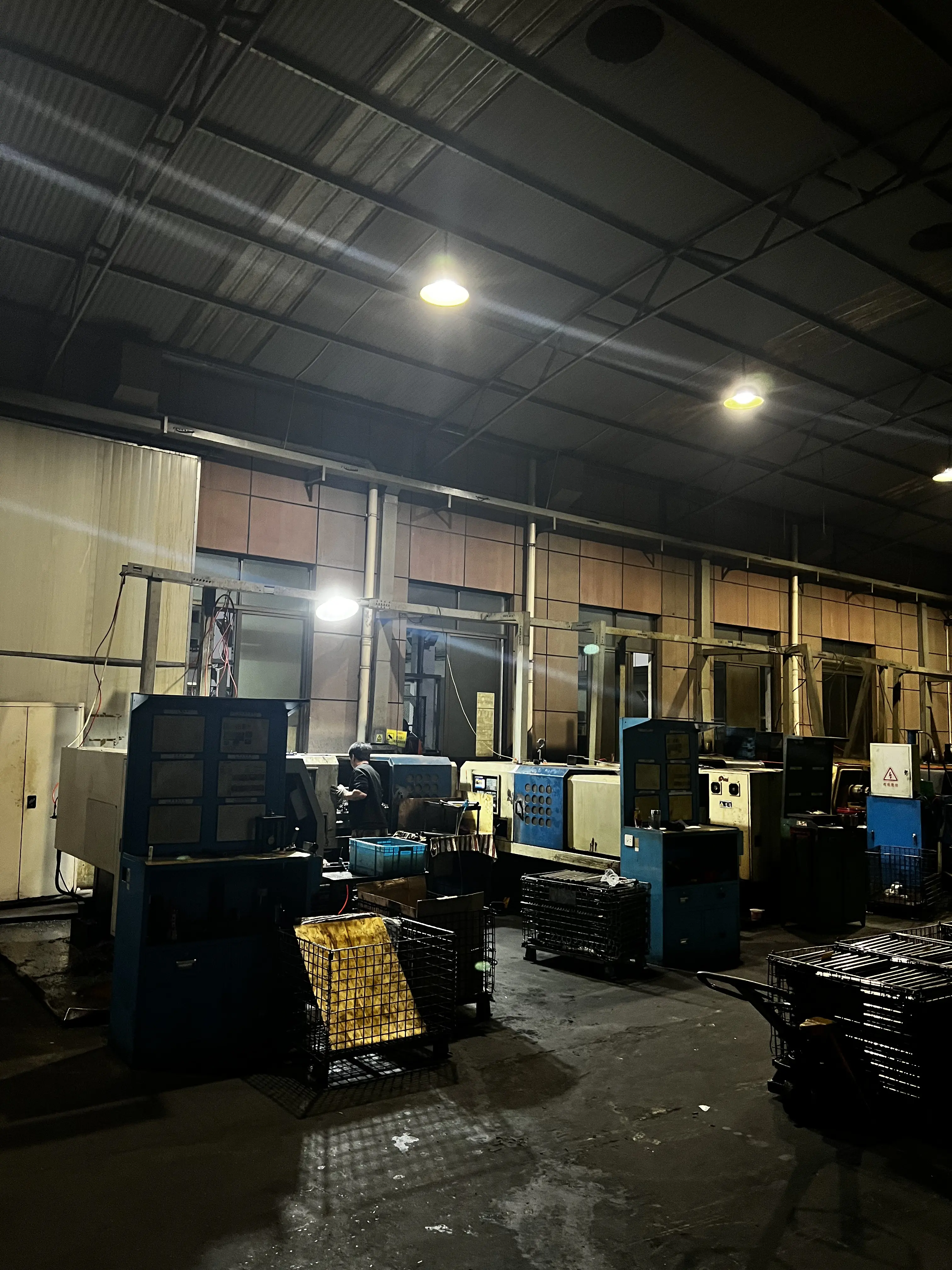 CNC machining floor